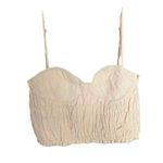 ZARA Gingham Ruffle Blouse Photo 0