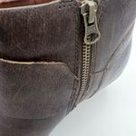 Kork-Ease  Brown Leather Isa Booties Heel Buckle Size 6 Photo 9
