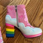 Pink Cheer Bear Care Bears Shoes Ankle Boots 80s Retro Boots Size 6 Photo 11