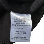 Rachel Zoe  Black Sayin Lined Ruched Midi Shift Dress Women Size 6 | 40-19 Photo 3