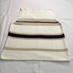 Jeanne pierre Striped Sleeveless‎ Knit Top Photo 3