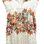 LPA  Silk Floral Leopard Jacquard Ruffle Night Out Maxi Dress 167 Size XS Photo 7