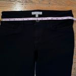 Banana Republic  Black Denim Stretch Five Pocket Classic Straight Leg Jeans 6 Photo 7