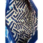 Vera Bradley Summer Cottage The Lizzy Crossbody Quilted Handbag Blue White Photo 3