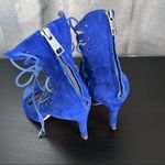 Joie  Cobalt Caged Gladiator Heels Photo 3