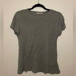 Active Basic  Short Sleeve Shirt, Gray/Green, Size S, EUC Photo 0