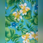 Pappagallo 16 Aloha Hawaii Print Matching Shorts Skort in Green n Turquoise Photo 4