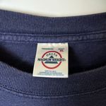 Vintage 90s Washington DC T Shirt Blue XL Extra Large Graphic Tee 100% Cotton Photo 11