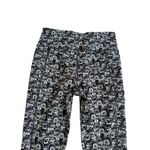 Skechers  X BOBS Dog Print Black White Dog Print Leggings Tights Size Medium Photo 2