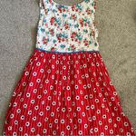 Wildflowers Allison Dress Red Size M Photo 6