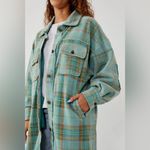 Free People We The Free Plaid Long Ruby Photo 4