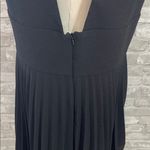 Helsi Chic Black Midi Dress with Lace Hem Size XL Photo 4