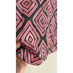 Tory Burch Pink Blue Diamond Shimmer Top Long Sleeve Blouse Geo 70s Disco Party Photo 7