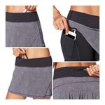 Lululemon  Circuit Breaker Skirt Regular Disperse Dusky Lavender Black‎ Size 8 Photo 4