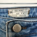 Free People  Peyton High Rise Skinny Jeans Light Wash Button Fly Photo 6