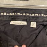 Coldwater Creek Natural Fit Cropped Leg Pants Women's Size 12P Black Stretch NWT Photo 3