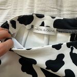 Hazel and Olive Cow Print Mini Skirt Photo 2