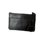 Rolfs Genuine Leather Women’s Coin Purse Dog Design Best Friends Black Photo 5