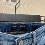 Lucky Brand Los Angeles Mid Rise Ava Skinny Jeans Blue Cotton Denim Sz 6/28 Photo 4