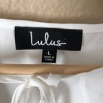 Lulus  Glorious Day White Lace Long Sleeve Top Photo 4