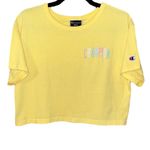 Champion Cropped Embroidered Logo Boxy Tee Photo 2