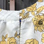 Cynthia Rowley  Floral Print Linen Dress M Photo 4