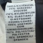 Diane Von Furstenberg  Dress Size 6 Black White Jeannie‎ Two Leather Fabric Photo 7