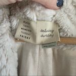 Anthropologie ANTRHO Faux Fur Cocoon Cardigan Photo 5