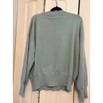 Philosophy Republic Clothing Womens XL V Neck Sweater Viscose Blend‎ Blue NEW Photo 3