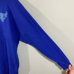 Spirit Jersey X NBA Chicago Bulls Blue Sparkle Print Long Sleeve Top Size S Photo 5