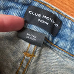 Club Monaco  The Kick Crop Denim Jeans Size 26 Photo 4