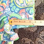 Lilly Pulitzer  Blue and Green High Waist Shorts Callahan Vacation Womens Size 0 Photo 6