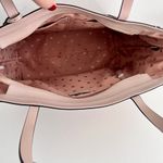 Kate Spade NWOT Pinkish Grey Blush Nude ‘Lalena’ Large Pocket Leather Tote Bag Photo 7