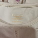 Athleta Momentum Sleeveless Top Blush Pink Perforated Athletic Tank Photo 2