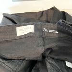 Pilcro by Anthropologie Knightsbridge Slim Tuck High Rise Ankle Jeans Black 32 Size 14 Photo 2