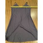 Sundance  Tiered eyelet cotton scallop hem boho short sleeve blue mini dress xs Photo 6