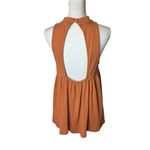 Free People  Retro Cupcake Retro Babydoll Tank Orange Small Photo 4
