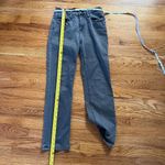 frame denim FRAME Women's Jeans Le High‎ Straight Hunt Gray Size 26 Stretch Photo 8