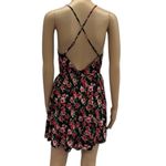 Be cool Rosette by  Rayon Floral Sleeveless Spaghetti Strap Pocket Dress Junior M Photo 7