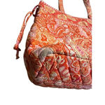 Vera Bradley  Sherbet Pattern Purse Bag Quilted Orange Pink Photo 5