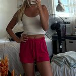 Lounge Red  Shorts Photo 0