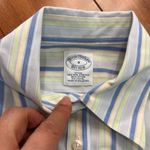 Brooks Brothers Brooks Brother Women’s Fitted Non-Iron Stretch Cotten Classic Striped Shirt Sz 8 Photo 1
