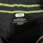 FILA Sport Tennis Skirt black yellow Pull On size medium Photo 3