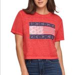 Tommy Hilfiger Tommy Jeans Cropped Flag Tee Photo 0