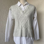 Sincerely Jules Collared shirt and sweater vest  Photo 0