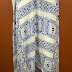 Pink Stitch  Womens Maxi Dress Size 6 Blue Multi Print Spaghetti Straps.  A15 Photo 6