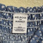 Melrose and Market NWOT  Blue and White Patterned Dress Photo 3