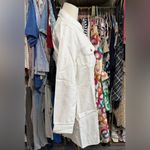 Frye  White Denim Long Sleeve
Button Front Mini Shirtdress Pockets Photo 7