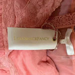 Love Shack Fancy NWT Ayala lace-trimmed cotton midi dress peach blossom 4 Photo 7