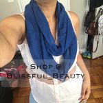 Blue Infinity Scarf Photo 0